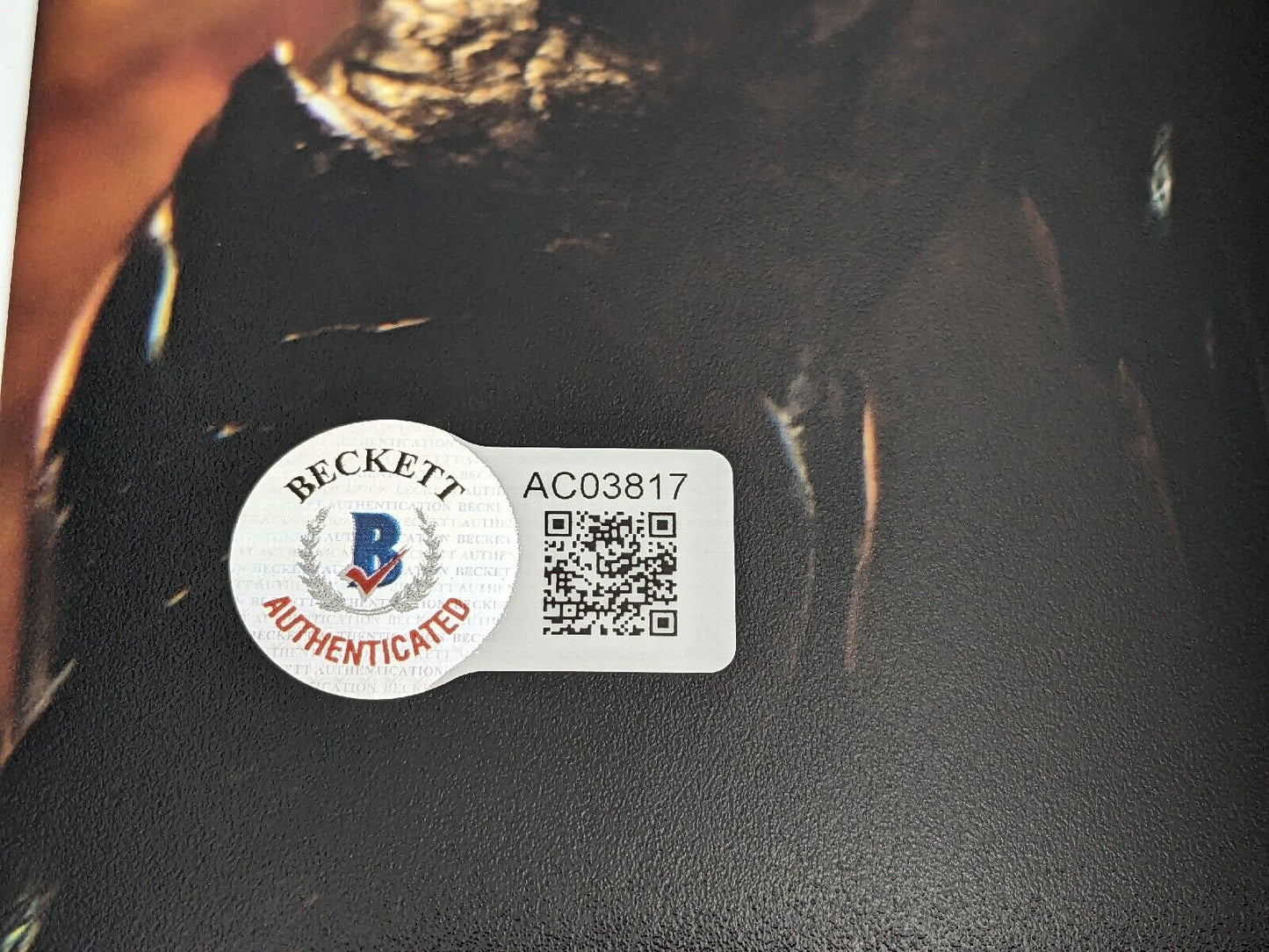 Ray Porter Darkseid Justice League Signed 8x10 Photo Beckett COA DC Comics