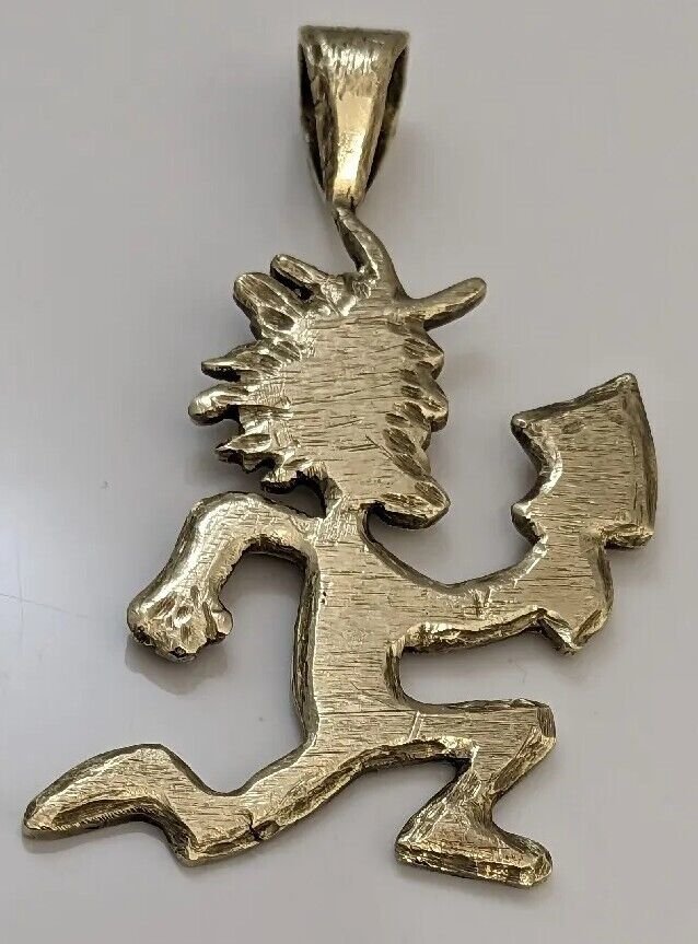 Insane Clown Posse 10k Gold Vintage 1999 Hatchetman Charm ICP Detroit Hip Hop