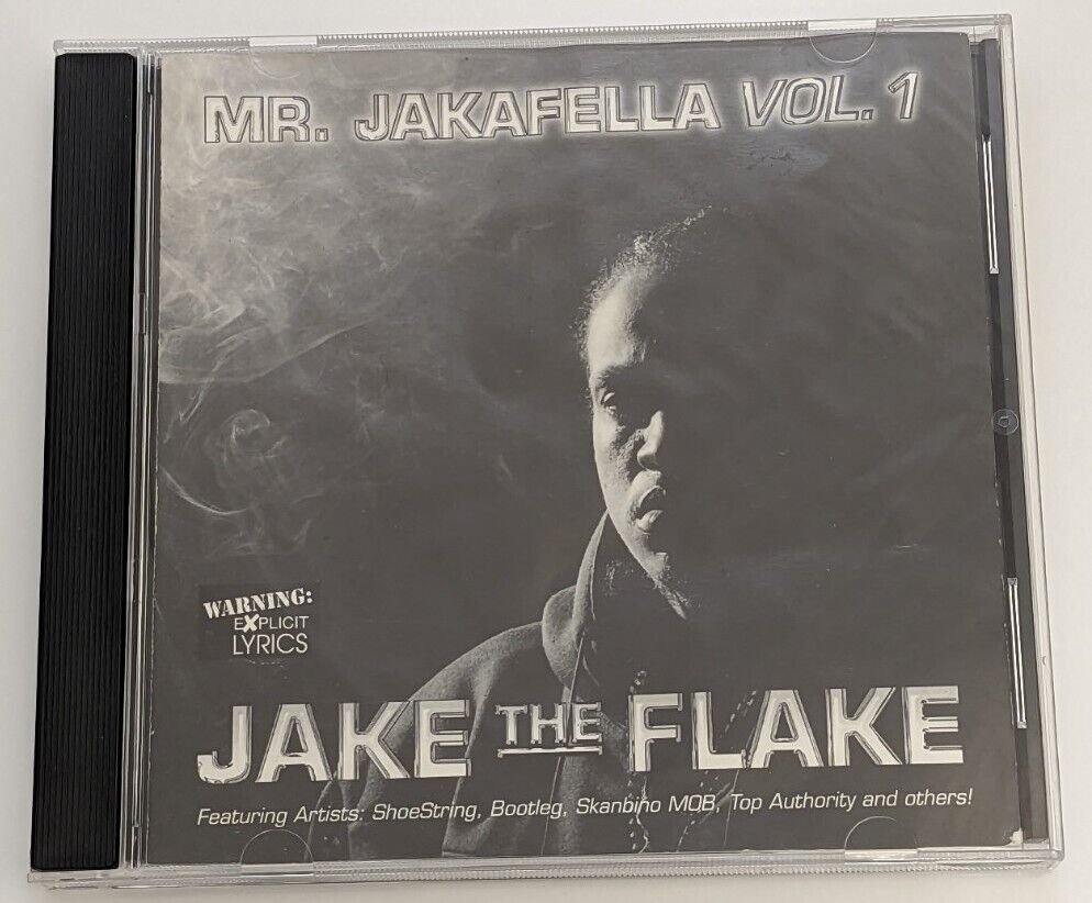 Jake the Flake / Project Born Signed Mr Jakafella CD Dayton Family Flint Rap ICP