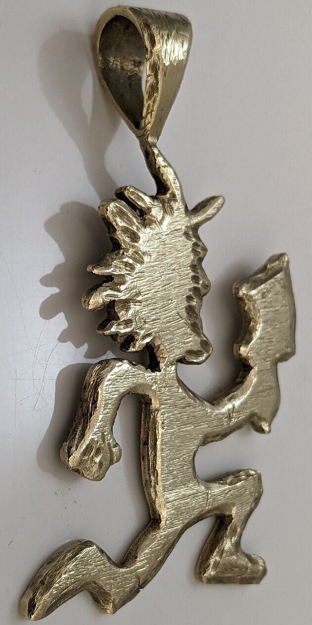 Insane Clown Posse 10k Gold Vintage 1999 Hatchetman Charm ICP Detroit Hip Hop
