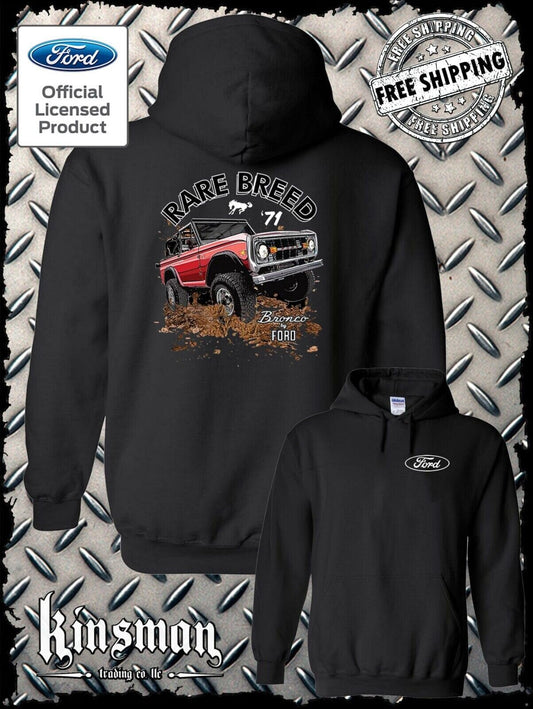 Ford Bronco Rare Breed Hoodie - Official Licensed Product