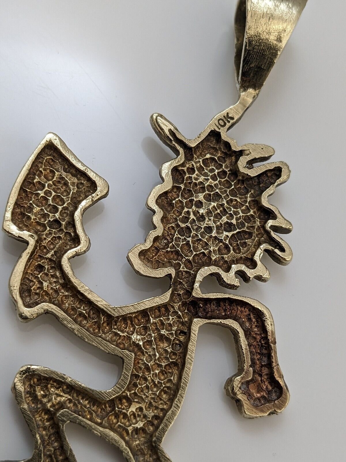 Insane Clown Posse 10k Gold Vintage 1999 Hatchetman Charm ICP Detroit Hip Hop