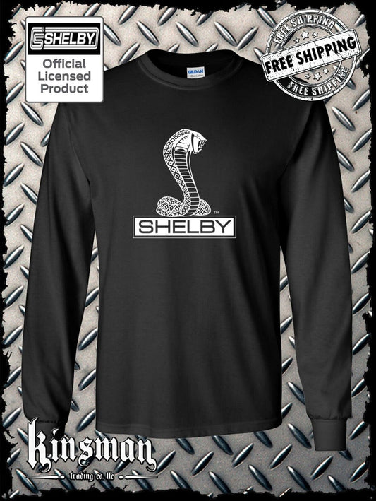 Shelby Cobra Long Sleeve T-Shirt Official Licensed Product Ford Mustang GT500