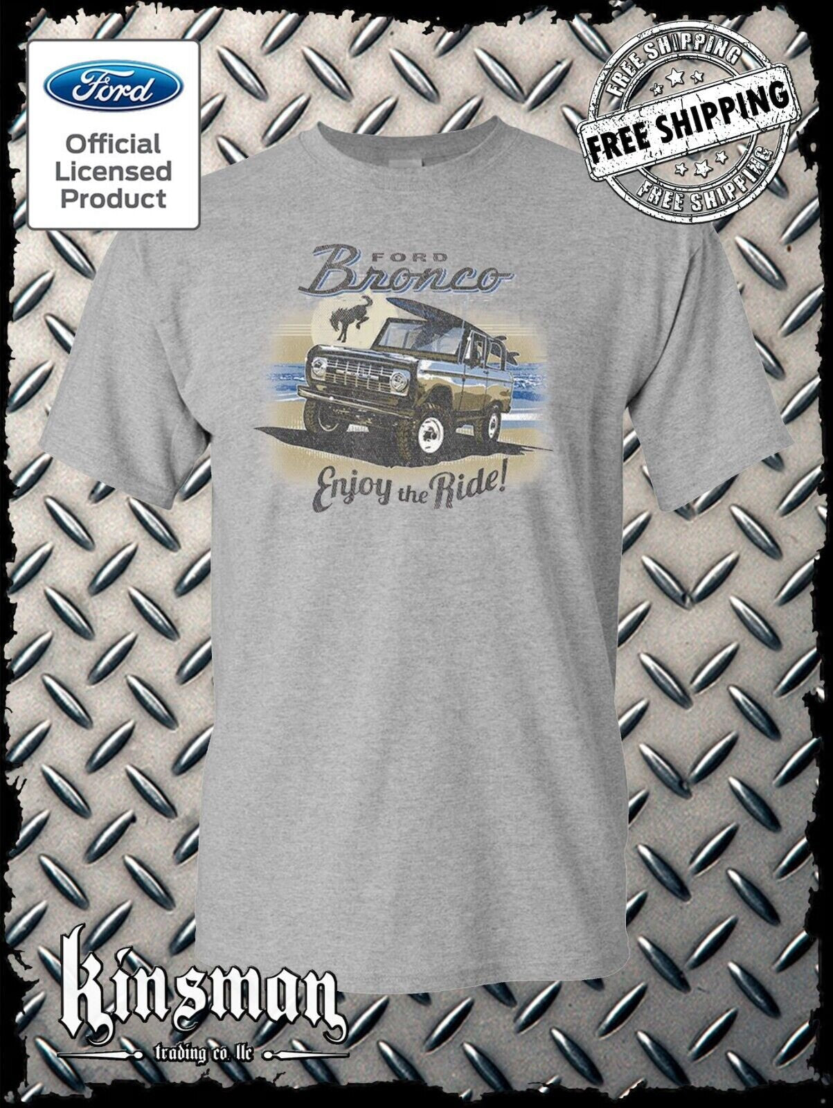 Ford Bronco Enjoy The Ride T-Shirt - Official Licensed Product