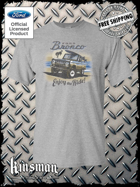 Ford Bronco Enjoy The Ride T-Shirt - Official Licensed Product