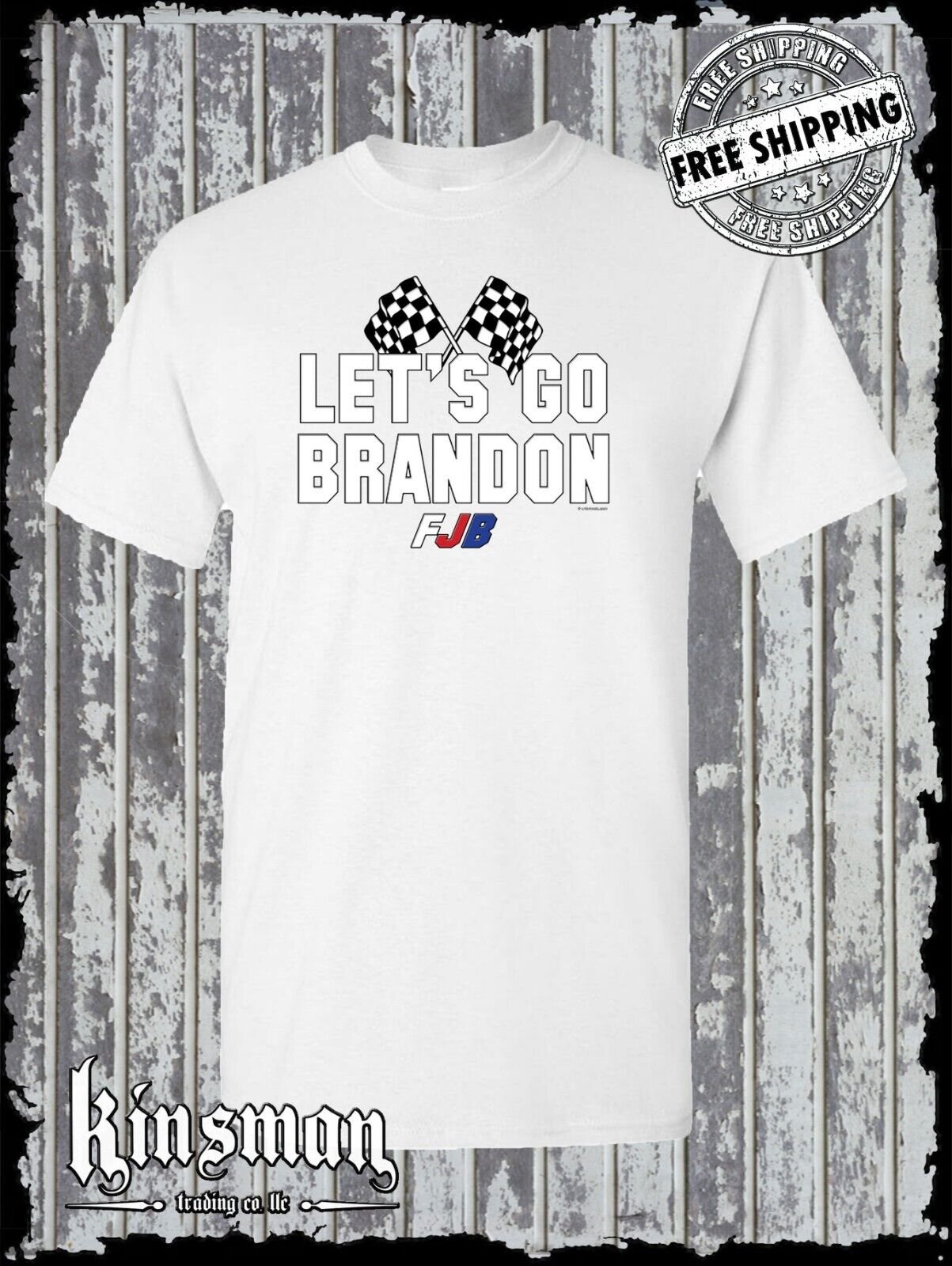 Let's Go Brandon FJB T-Shirt Trump 2024 Republican