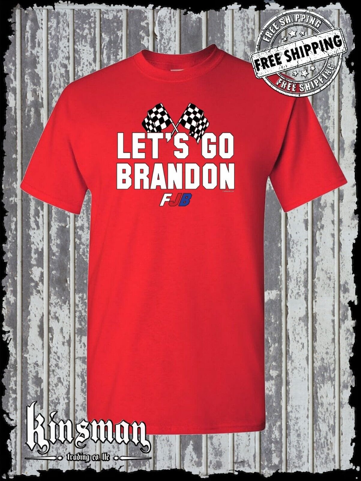 Let's Go Brandon FJB T-Shirt Trump 2024 Republican