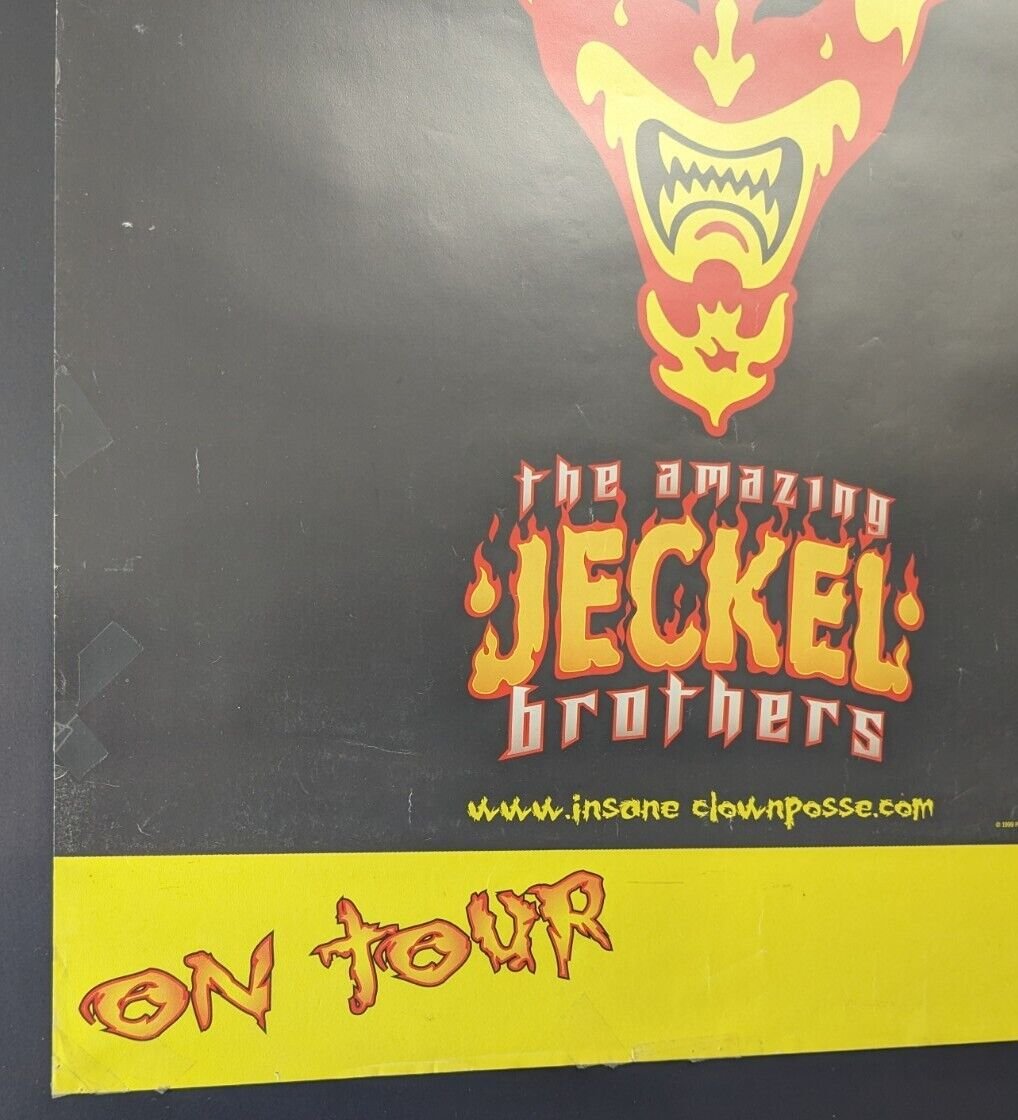 Insane Clown Posse Jeckel Bros. On Tour Poster 18x27 ICP 1999