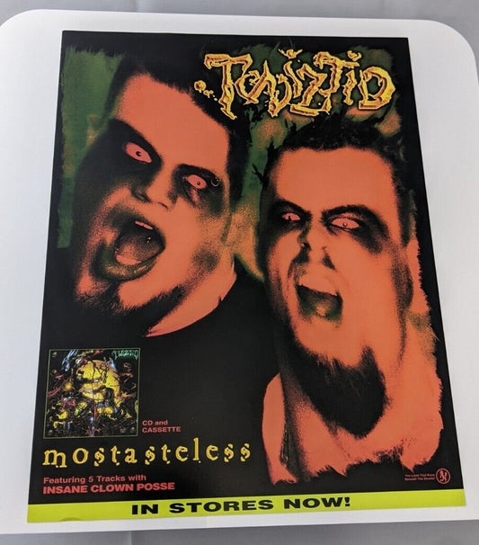 Twiztid Mostasteless Island Release 8.5x11 Flyer Insane Clown Posse ICP