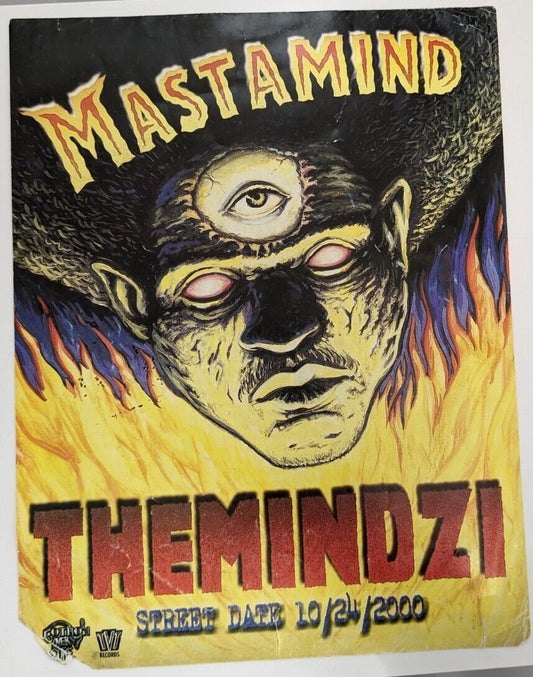Mastamind Themindzi 8.5x11 Flyer / Press Release Street Esham Natas ICP Detroit