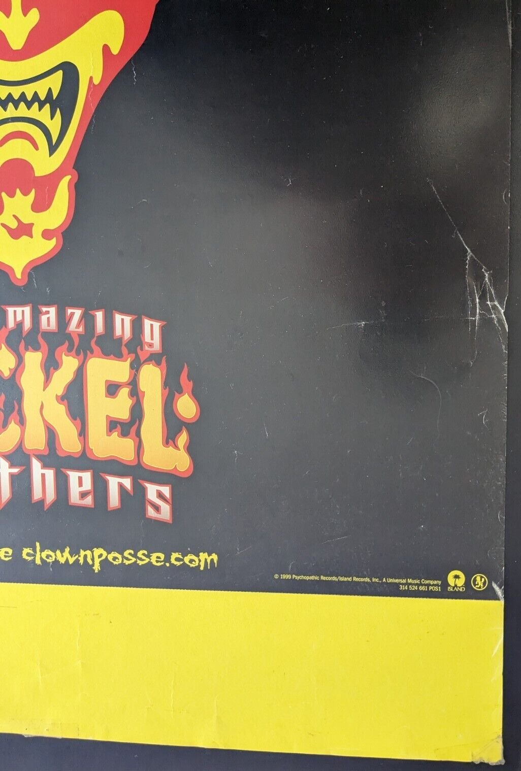 Insane Clown Posse Jeckel Bros. On Tour Poster 18x27 ICP 1999