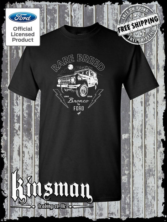 Ford Bronco Rare Breed Black T-Shirt