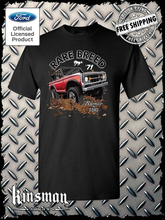 Ford Bronco Rare Breed T-Shirt - Official Licensed Product