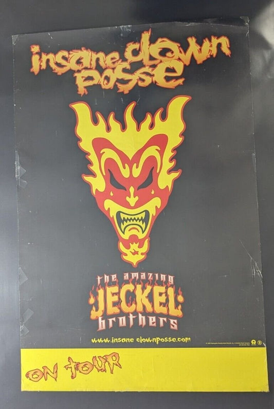 Insane Clown Posse Jeckel Bros. On Tour Poster 18x27 ICP 1999