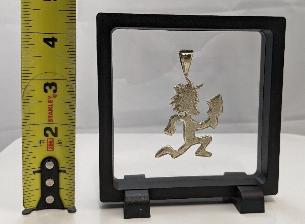 Insane Clown Posse 10k Gold Vintage 1999 Hatchetman Charm ICP Detroit Hip Hop