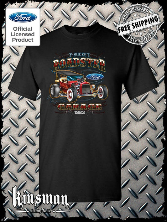Ford T-Bucket Roadster Garage 1923 T-Shirt