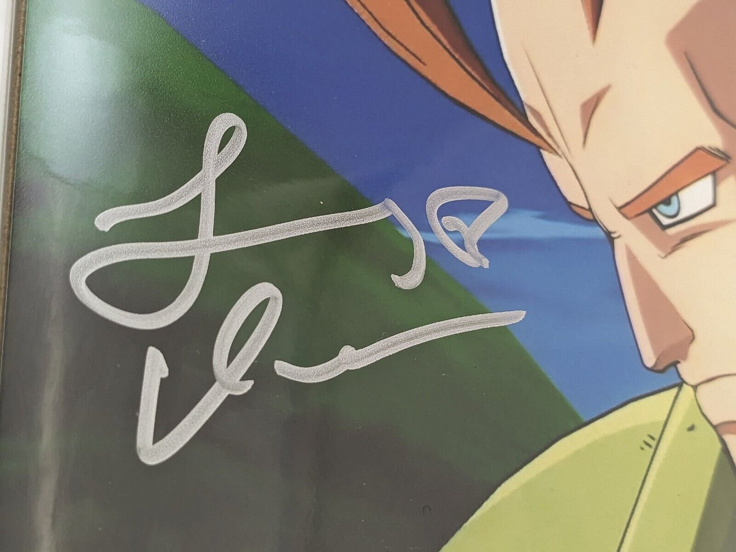 Jeremy Inham Signed 8x10 Photo Beckett Android 16 Dragon Ball Z Anime