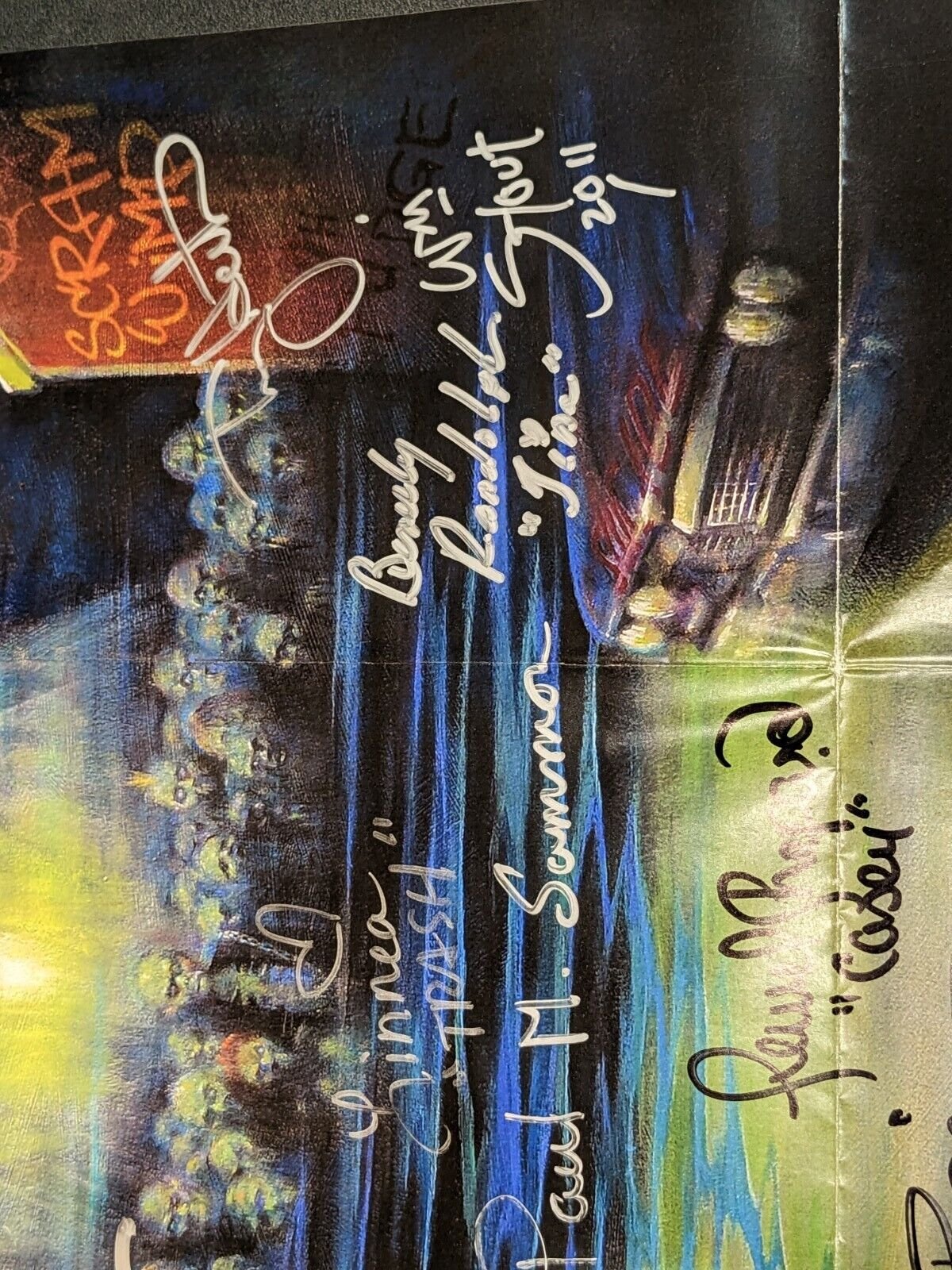 More Brains! Return of the Living Dead 12x18 Poster Signed 19x Cast & Crew