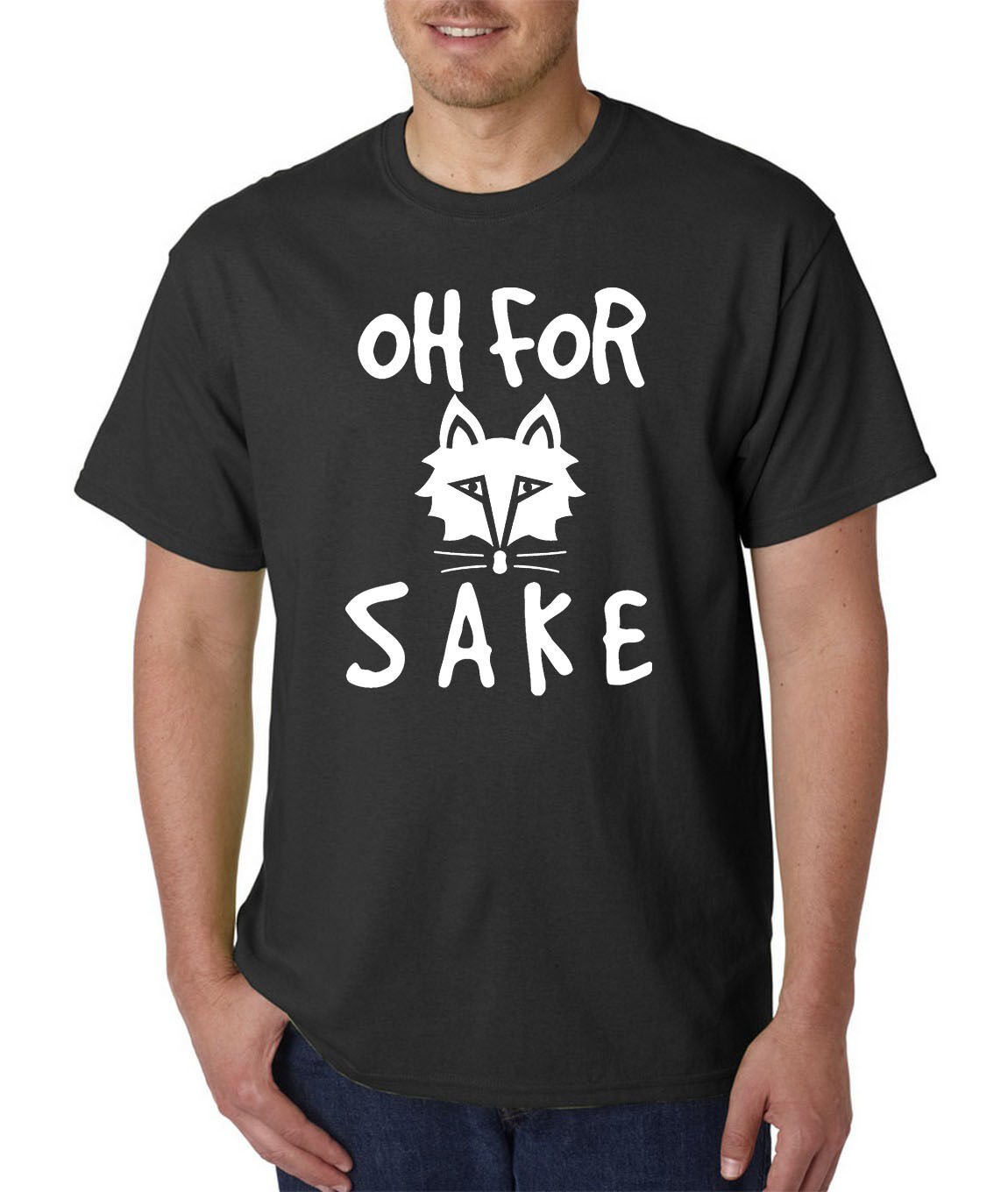 OH For Fox Sake T-Shirt - Funny Animal Tee Adult College Humor / Wildlife LoL