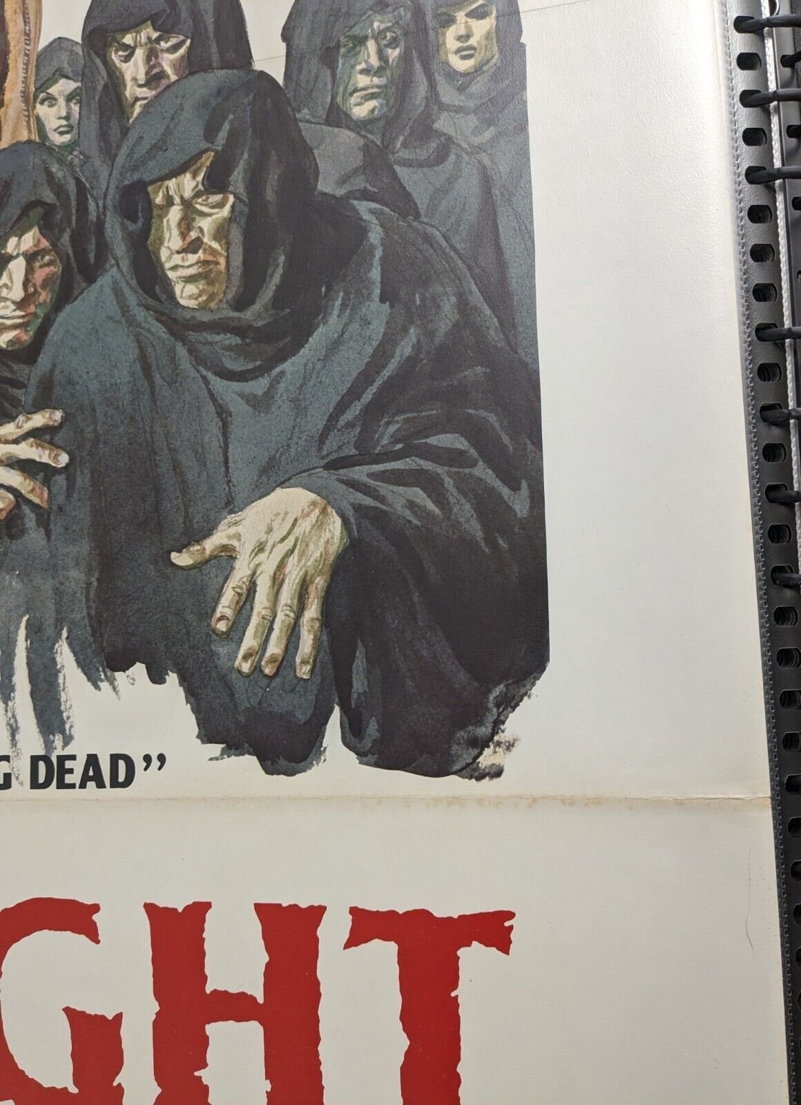 Midnight (1982) Original One Sheet 27x41 Vintage Poster Signed by John Russo