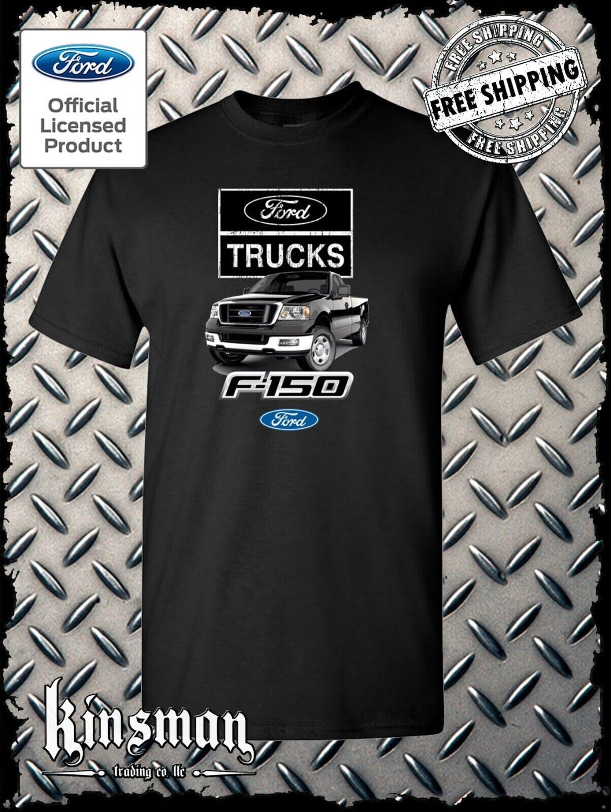 Ford F-150 T-Shirt Pickup Truck 4x4 - Official Licensed Product
