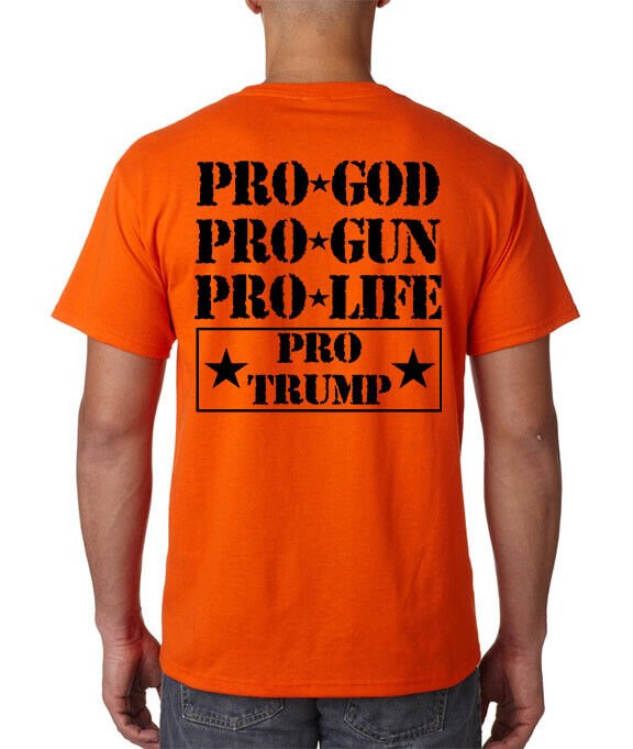 Pro Trump, God, Gun, Life T-Shirt / 2024 President 2nd Amendment Firearm Rights
