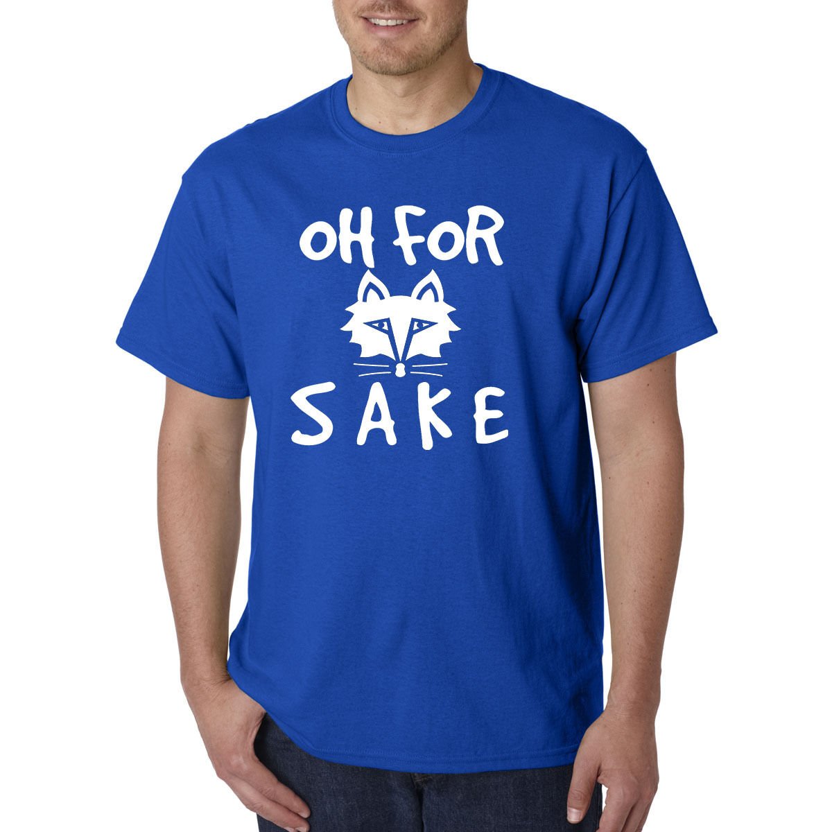 OH For Fox Sake T-Shirt - Funny Animal Tee Adult College Humor / Wildlife LoL