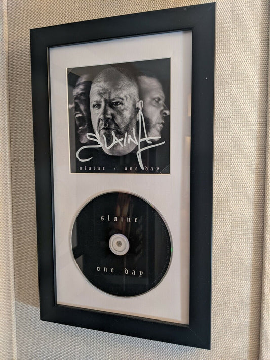 Slaine One Day Signed & Framed CD - Autograph La Coka Nostra Ill Bill Rite Hook