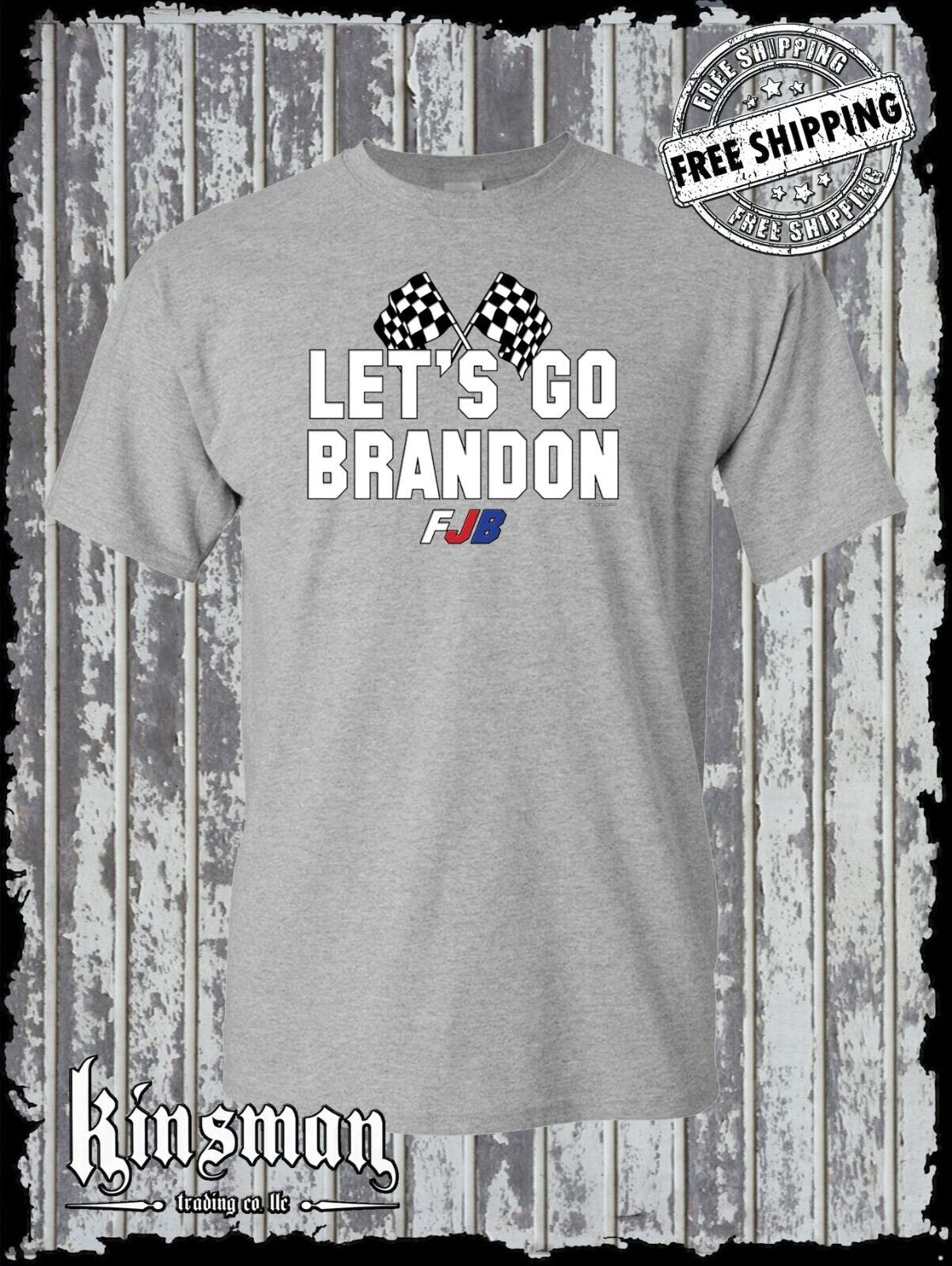 Let's Go Brandon FJB T-Shirt Trump 2024 Republican