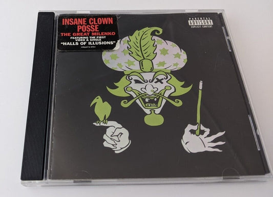 Insane Clown Posse ICP Great Milenko Hollywood Records Green CD w/ Hype Sticker