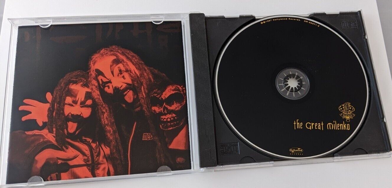 Insane Clown Posse ICP Great Milenko Hollywood Records Red CD w/ Hype Sticker