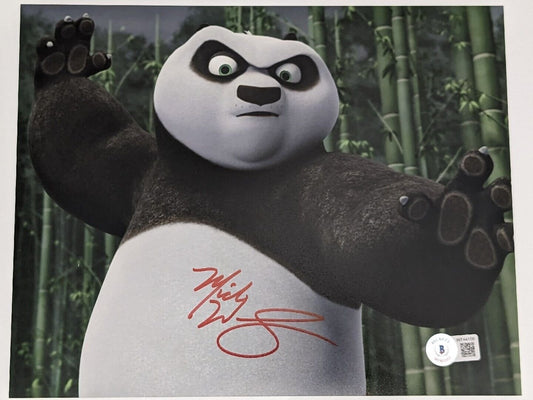 Mick Wingert Kung Fu Panda Signed 8x10 Photo Beckett COA