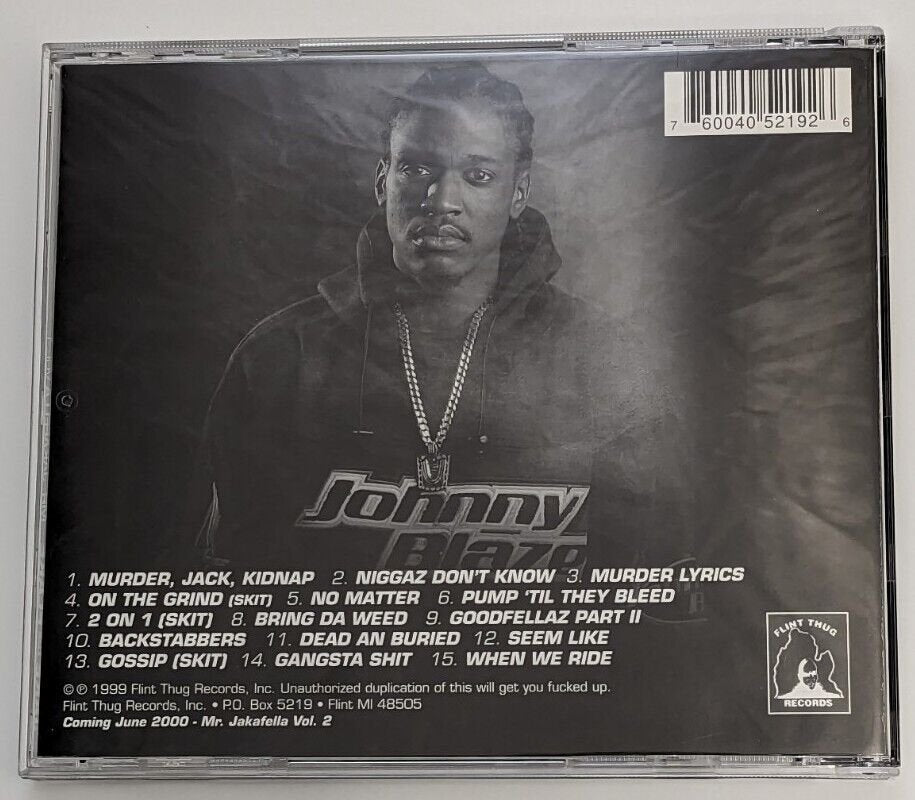 Jake the Flake / Project Born Signed Mr Jakafella CD Dayton Family Flint Rap ICP