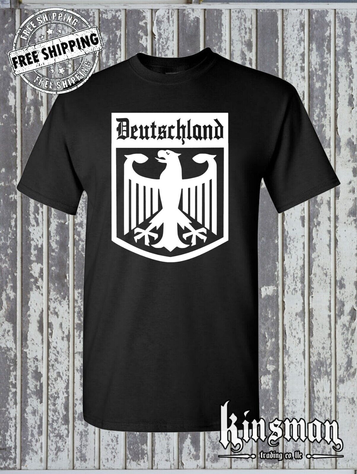 Deutschland T-Shirt Berlin Germany Crest Pride Flag German Soccer Futbol Tee