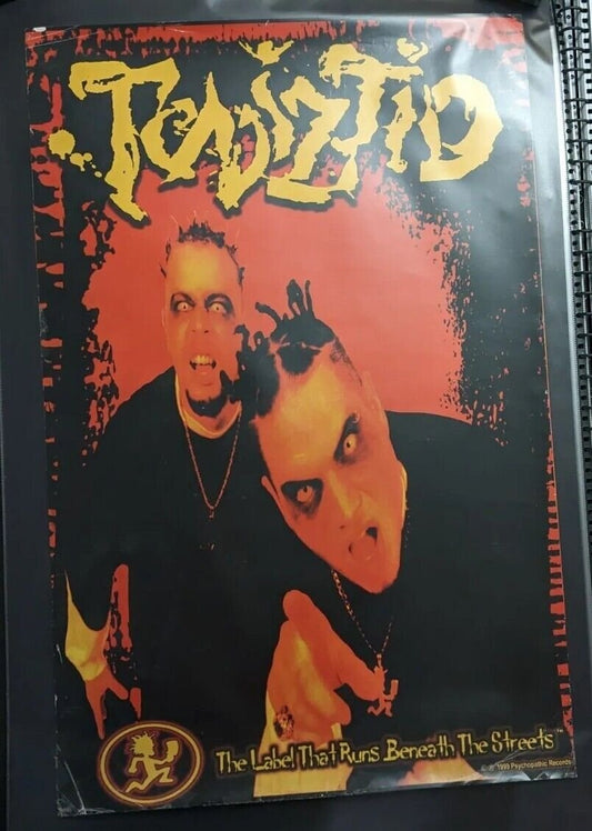 Twiztid Label Beneath the Streets 24x37  Poster Insane Clown Posse ICP
