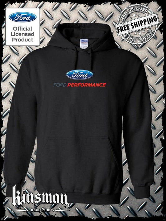 Ford Performance Oval Logo Hoodie - Official Licensed Product - Mustang F-150