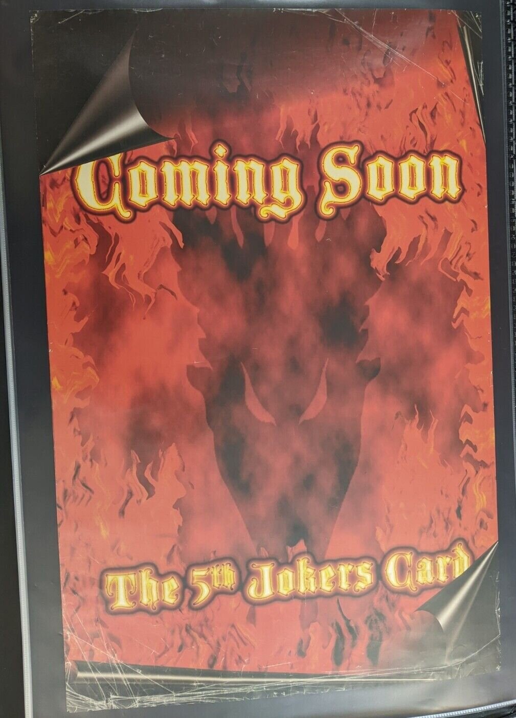 Coming Soon 5th Joker's Card Insane Clown Posse ICP 24x37 Poster Vintage 90's
