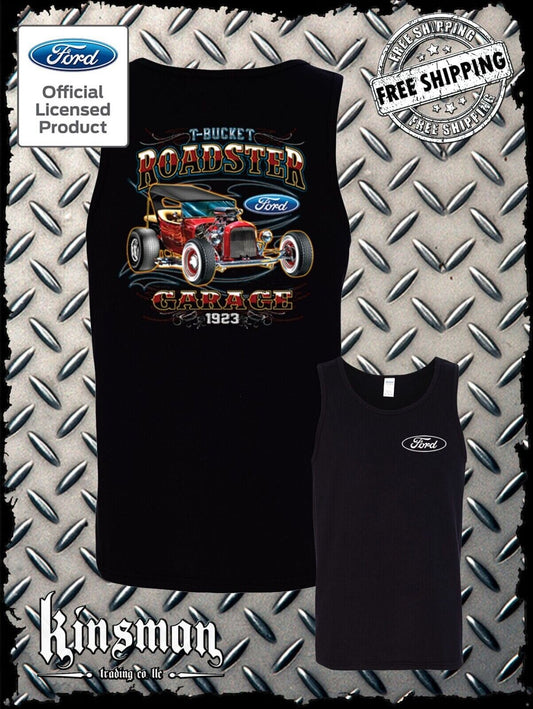 Ford T-Bucket Roadster Garage 1923 Tank Top T-Shirt