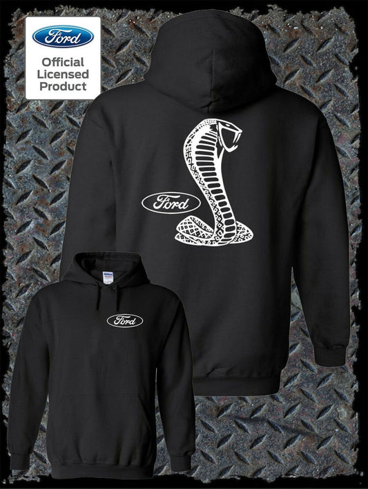 Licensed Ford Shelby Cobra Logo Hoodie / Official Product GT500