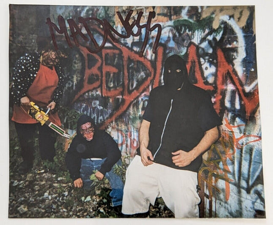 Bedlam Autographed Original 4x4.5 Photo Horrorcore KGP Prozak