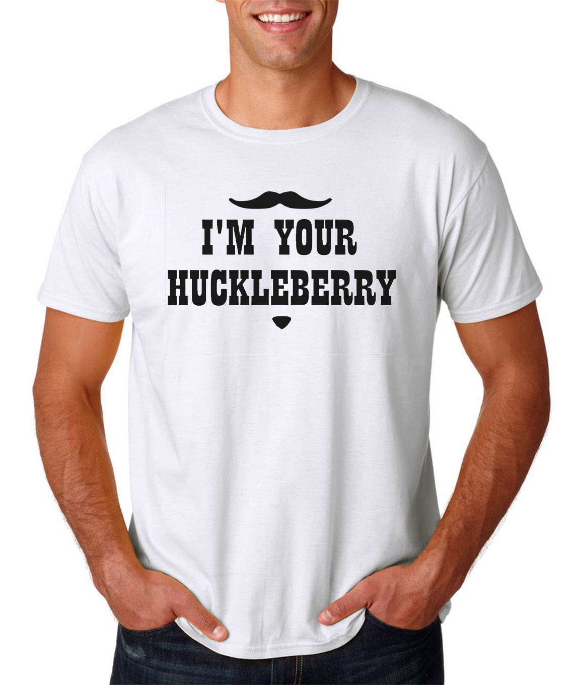 I'm Your Huckleberry T-Shirt - TOMBSTONE Doc Holliday Wyatt Earp Wild Western