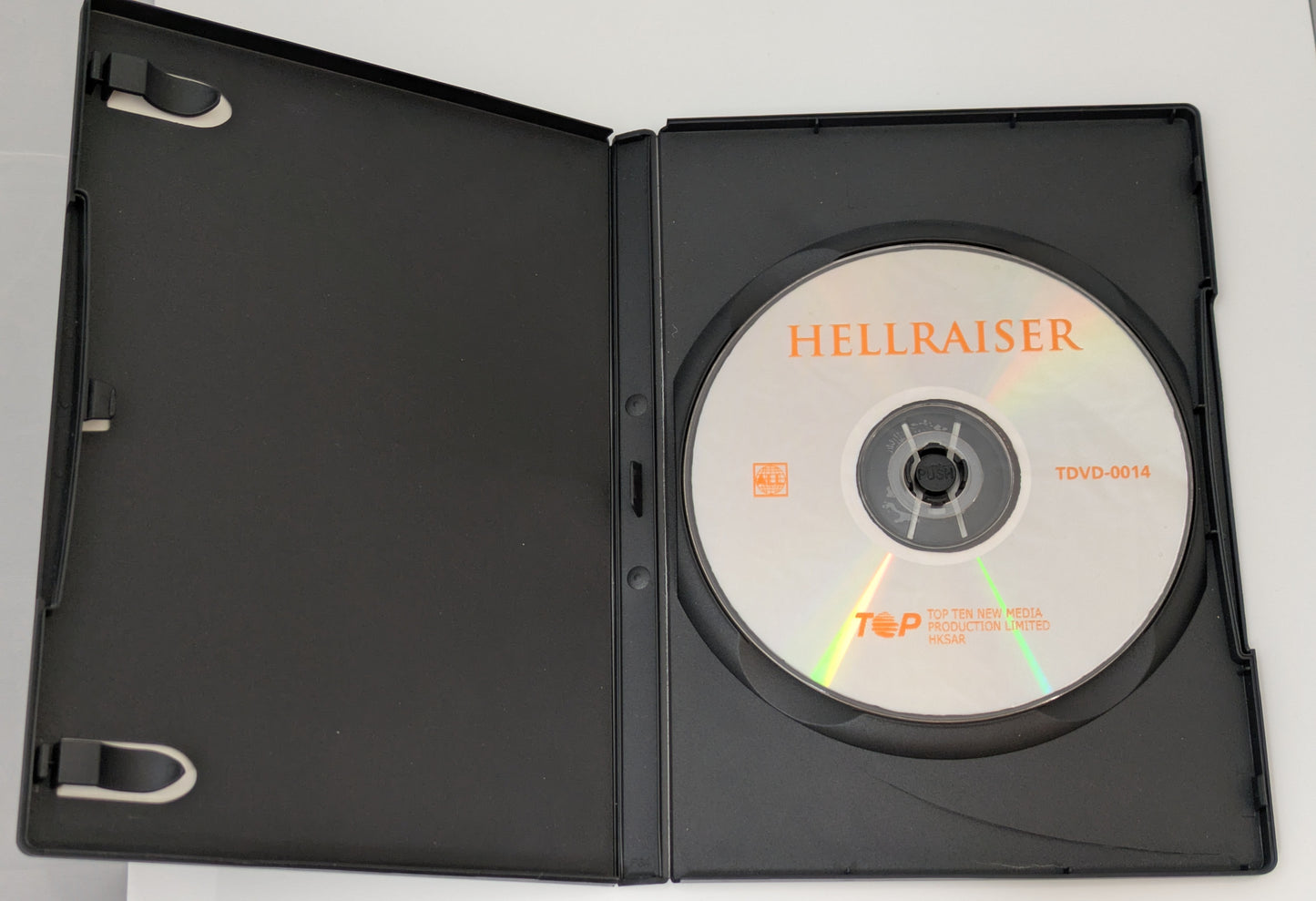Doug Bradley Signed / Autographed Hellraiser DVD Pinhead