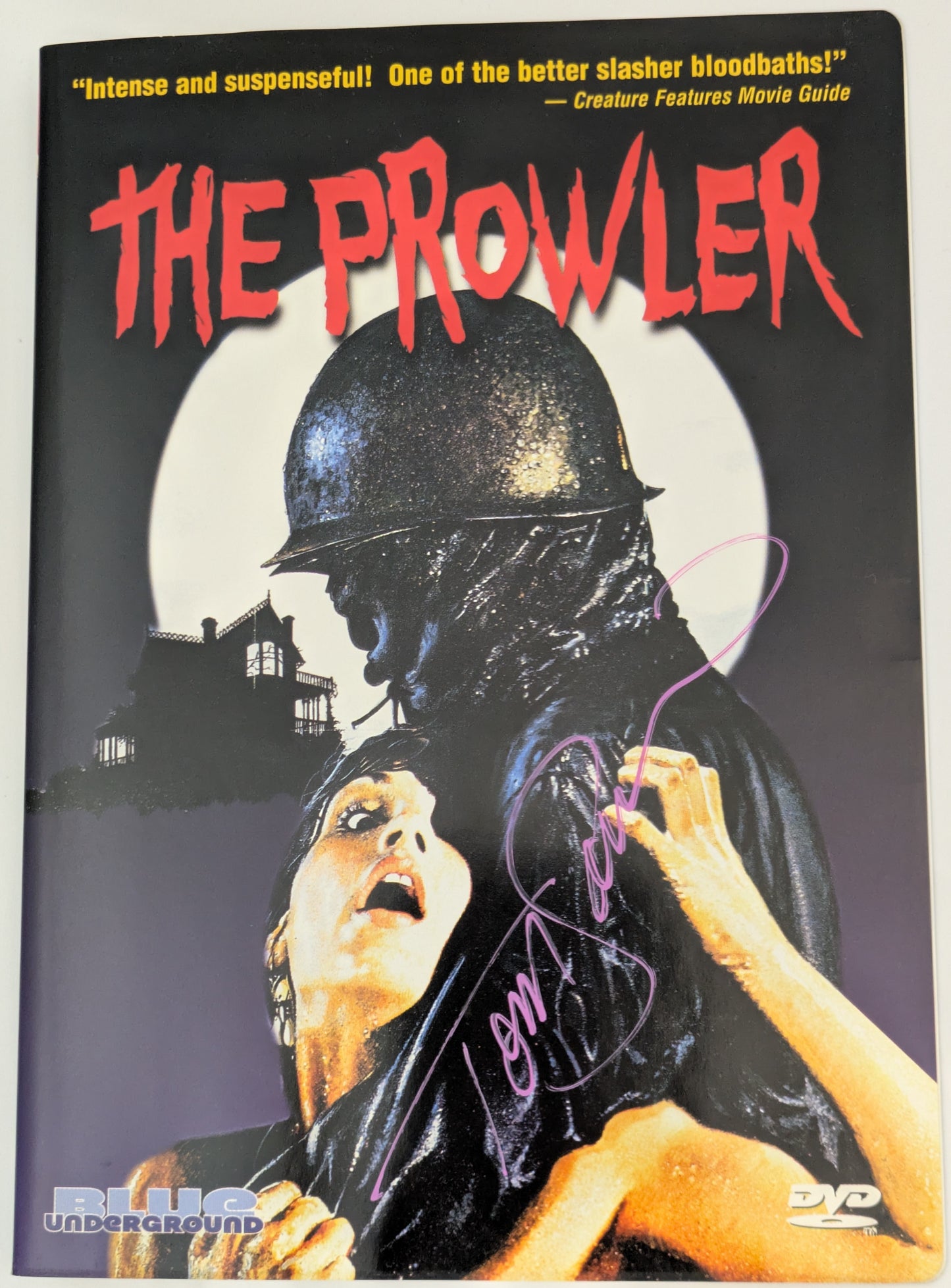 Tom Savini Signed Autographed x2 The Prowler DVD Horror Slasher Movie Halloween