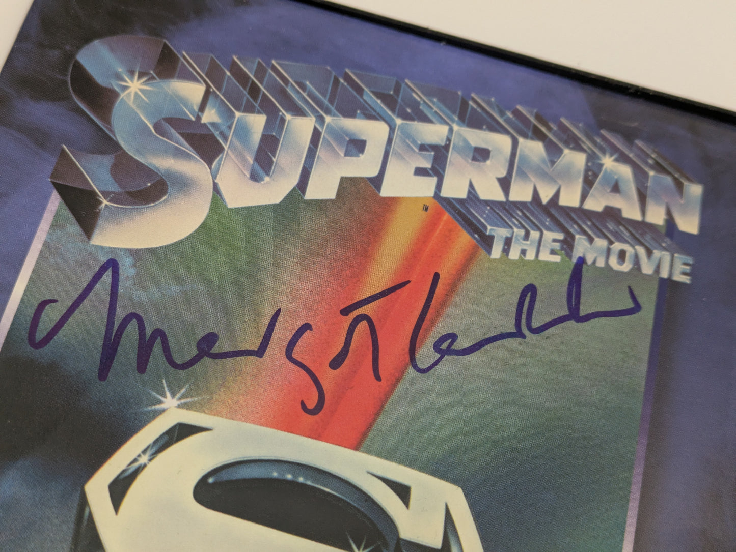 Superman 1978 DVD Signed / Autographed By Margot Kidder