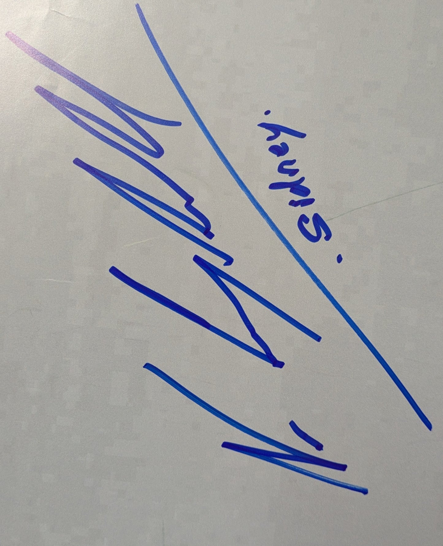 Neve Campbell Signed Scream Poster 24x36 Horror Movie Autograph Ghostface