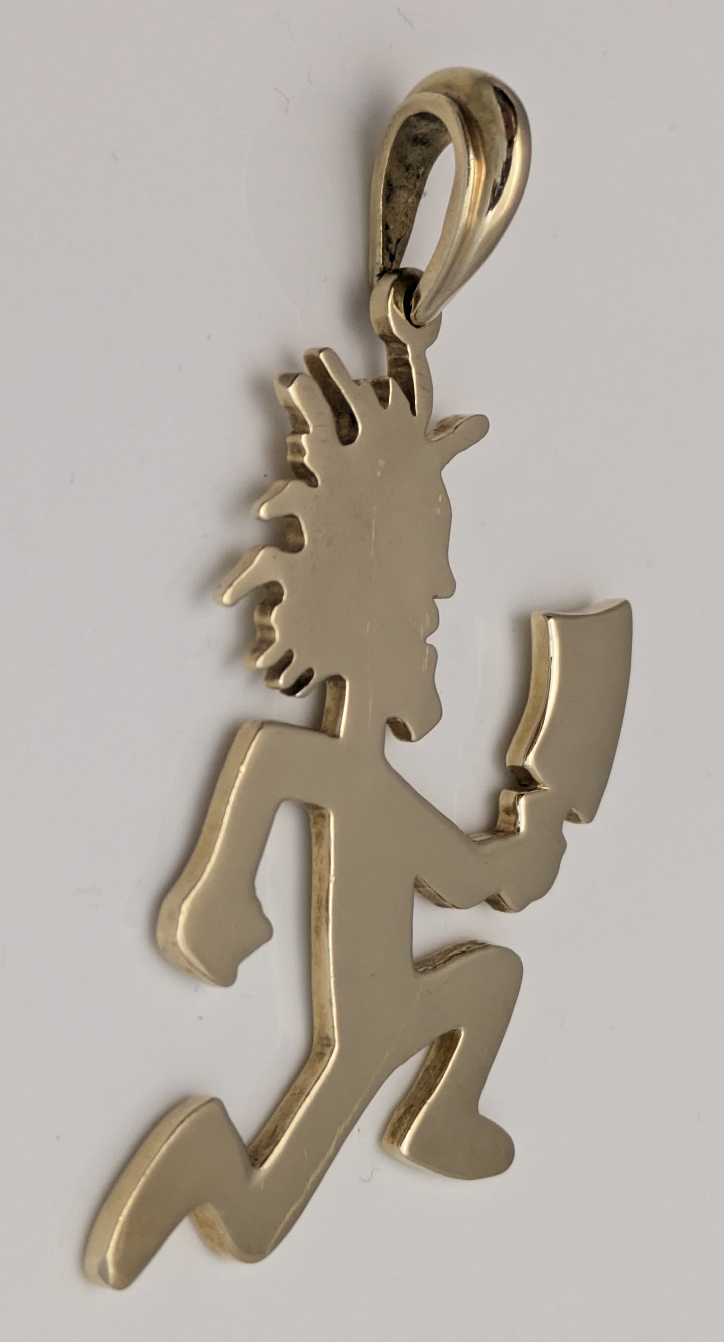 Insane Clown Posse ICP 10k Gold 2020 Hatchetman Charm / Pendant Detroit Hip Hop