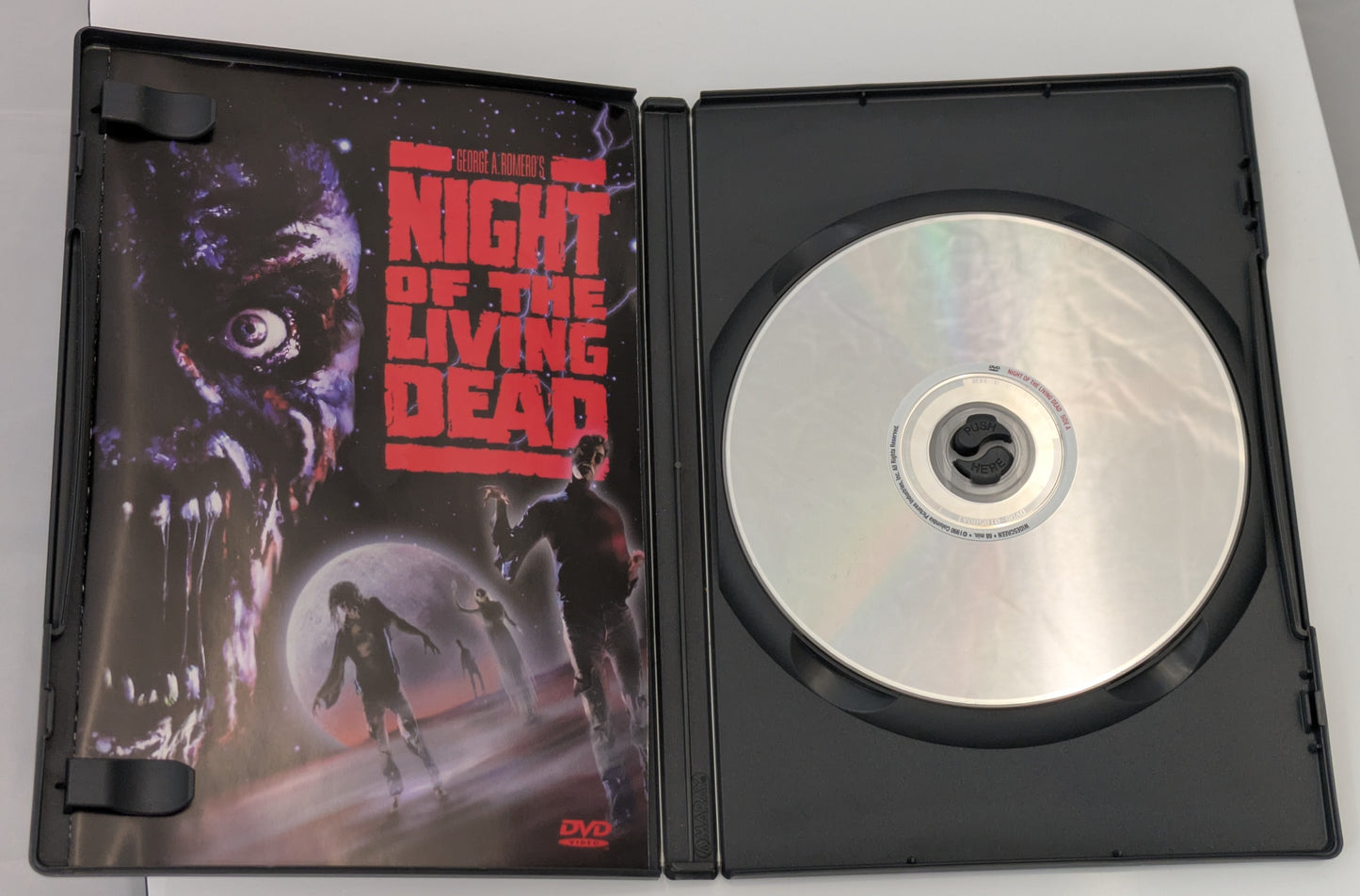 Tom Savini Signed Night Of The Living Dead 1990 DVD