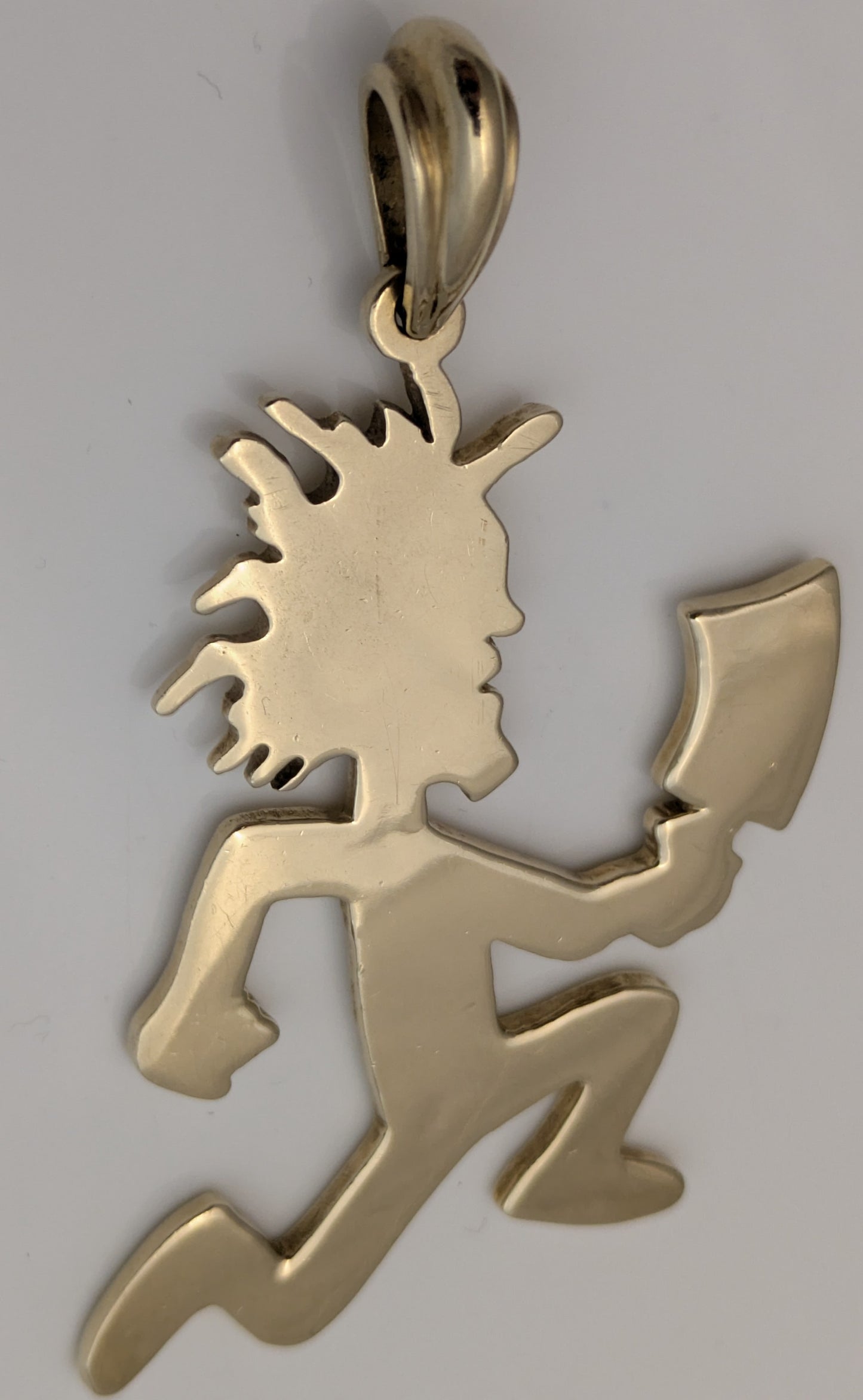 Insane Clown Posse ICP 10k Gold 2020 Hatchetman Charm / Pendant Detroit Hip Hop