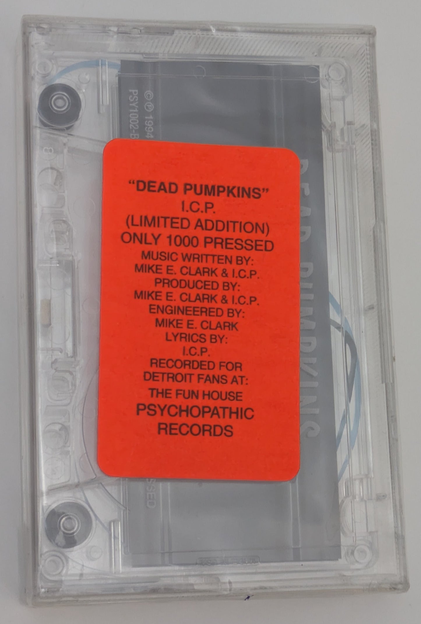Insane Clown Posse Dead Pumpkins Cassette Tape Sealed With Sticker