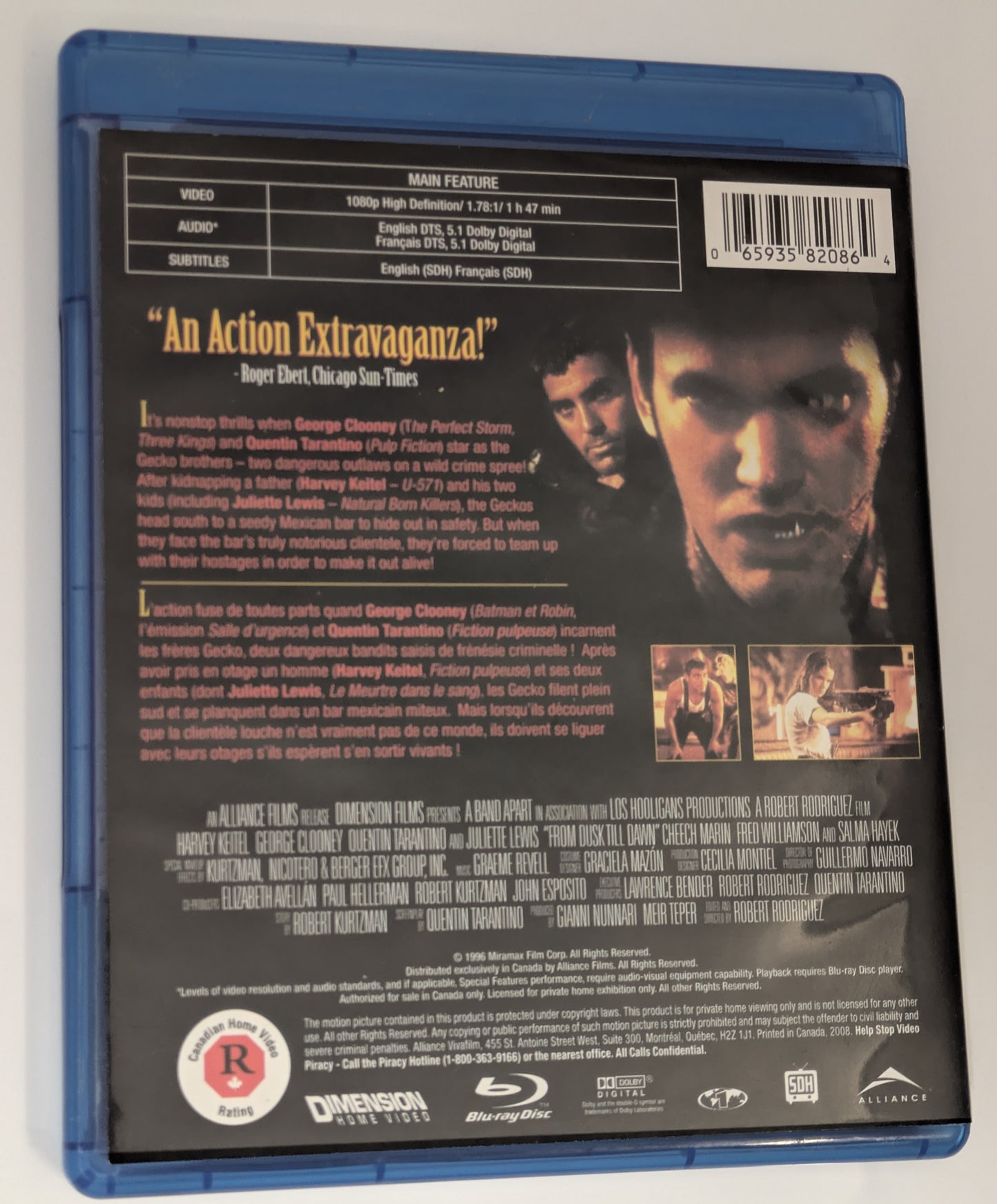 Danny Trejo Signed / Autographed From Disk Till Dawn Blu Ray DVD